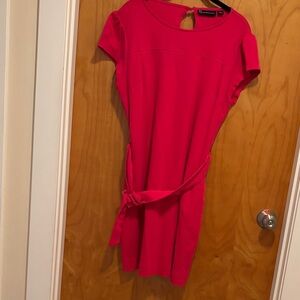 New York & Company Vibrant Pink Mini Dress